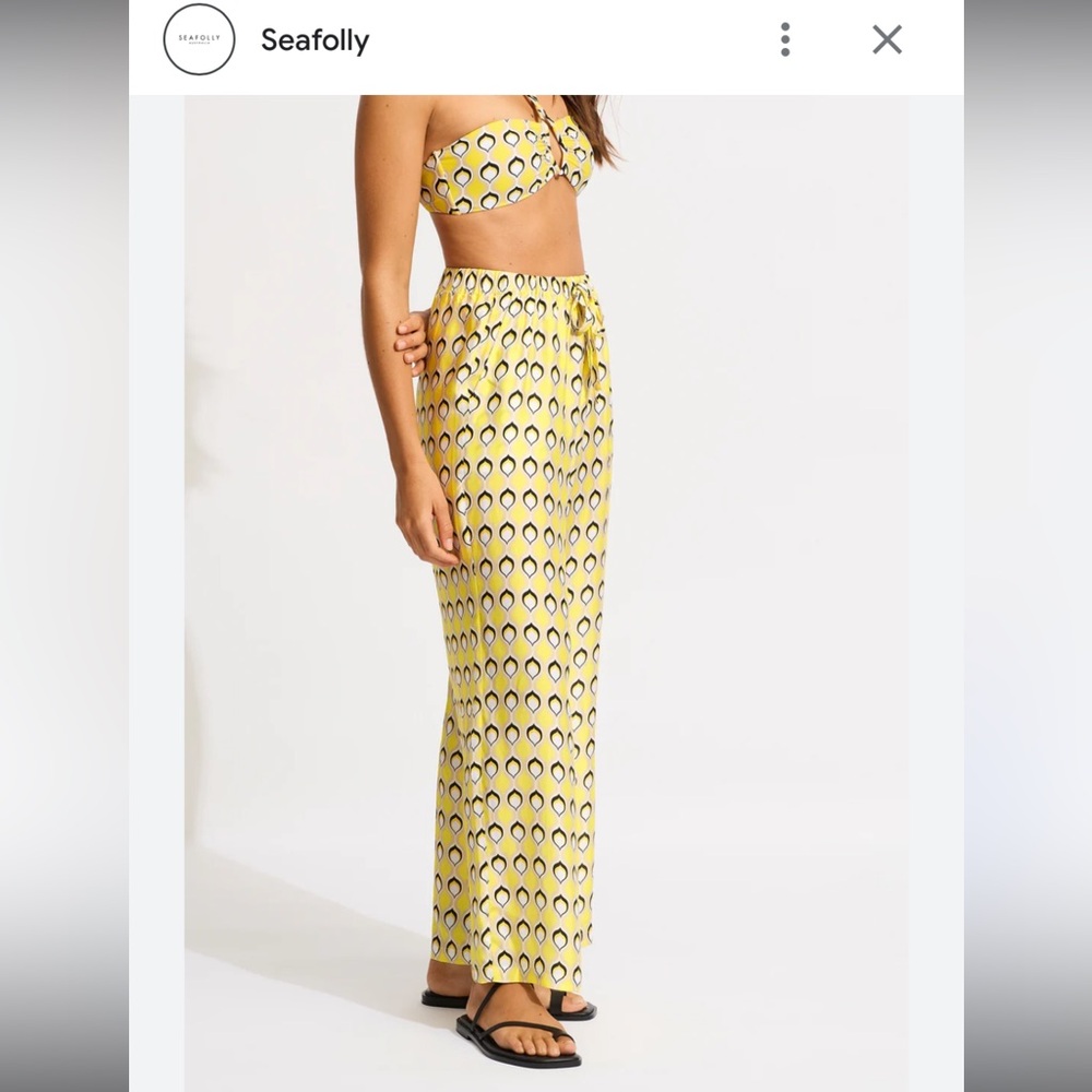 Seafolly Australia Birds of Paradise Beach Pant